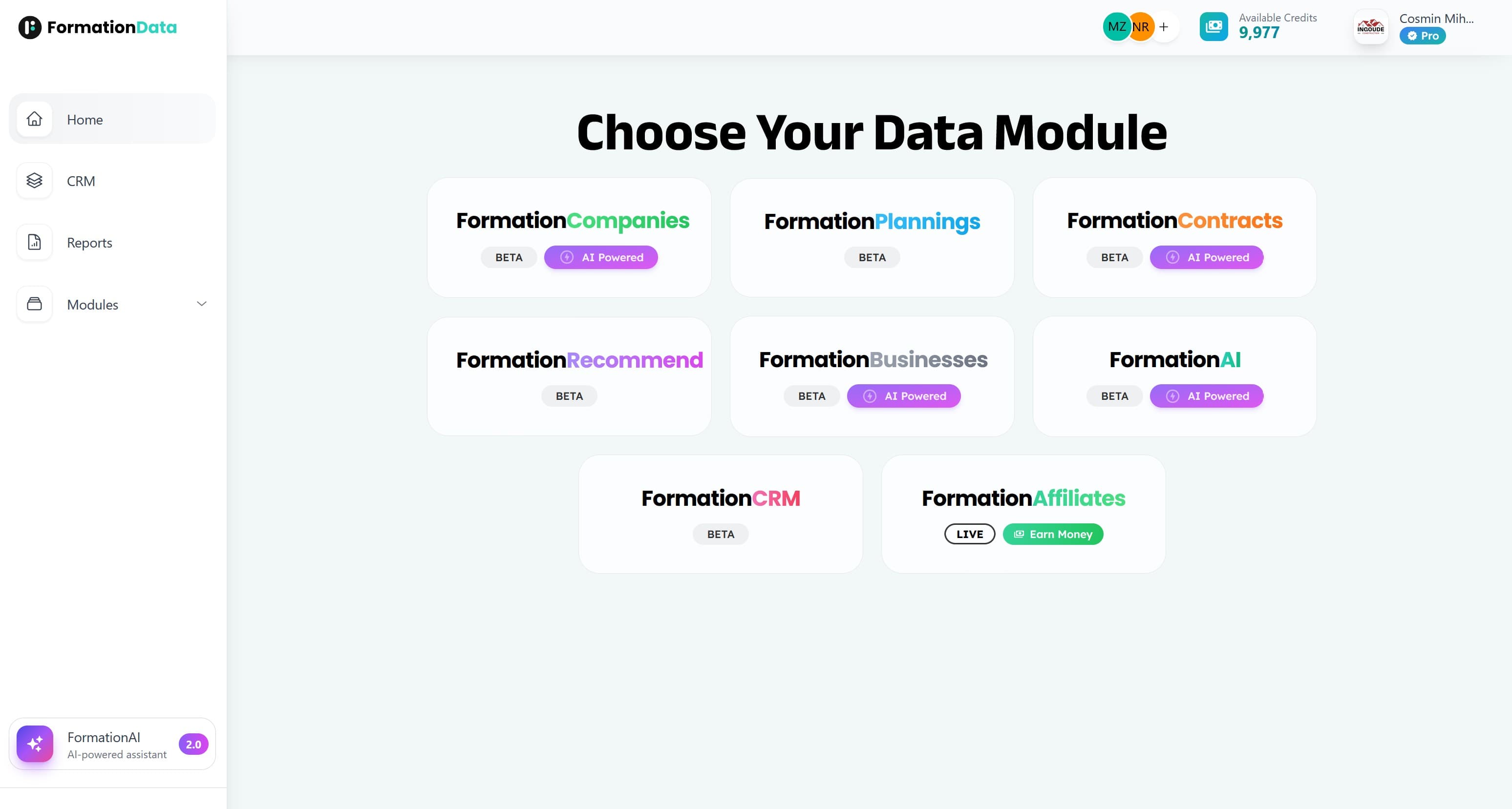 FormationData